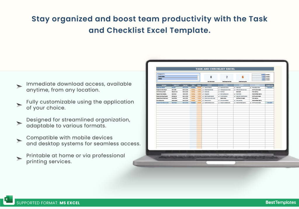 excel templates for boosting productivity and organization