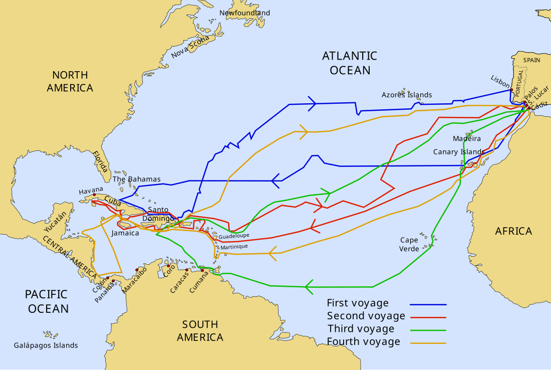 explorers who did not sail from their birth countries two examples