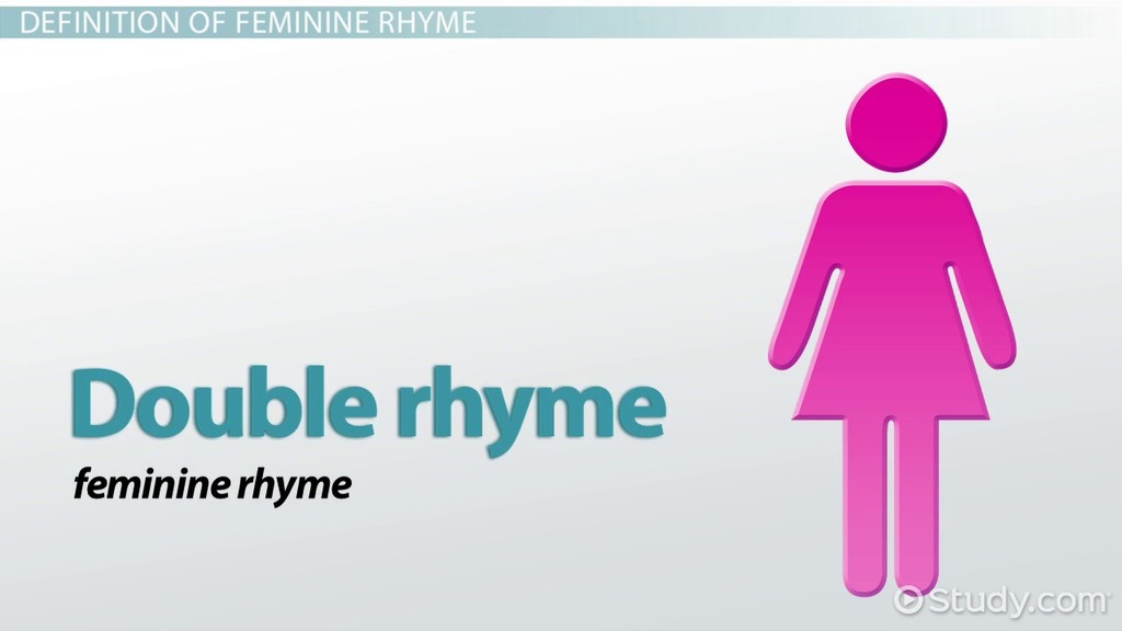 feminine rhyme examples that enhance poetrys musicality