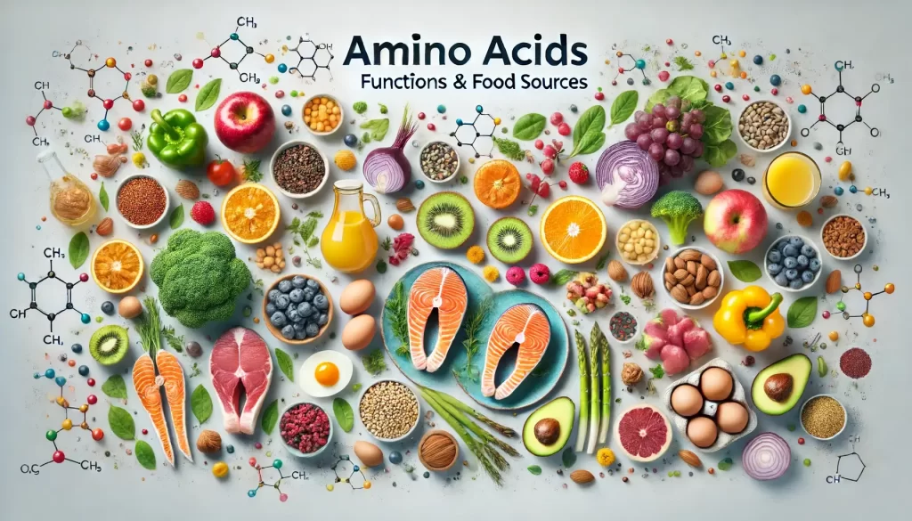 foods high in amino acids for better health and fitness