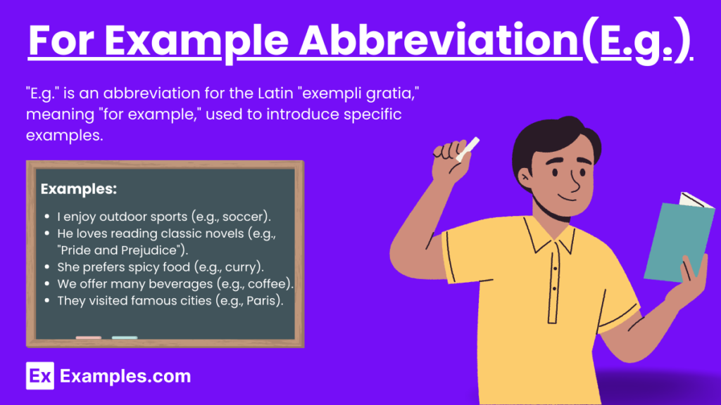 for example abbreviation key uses and tips