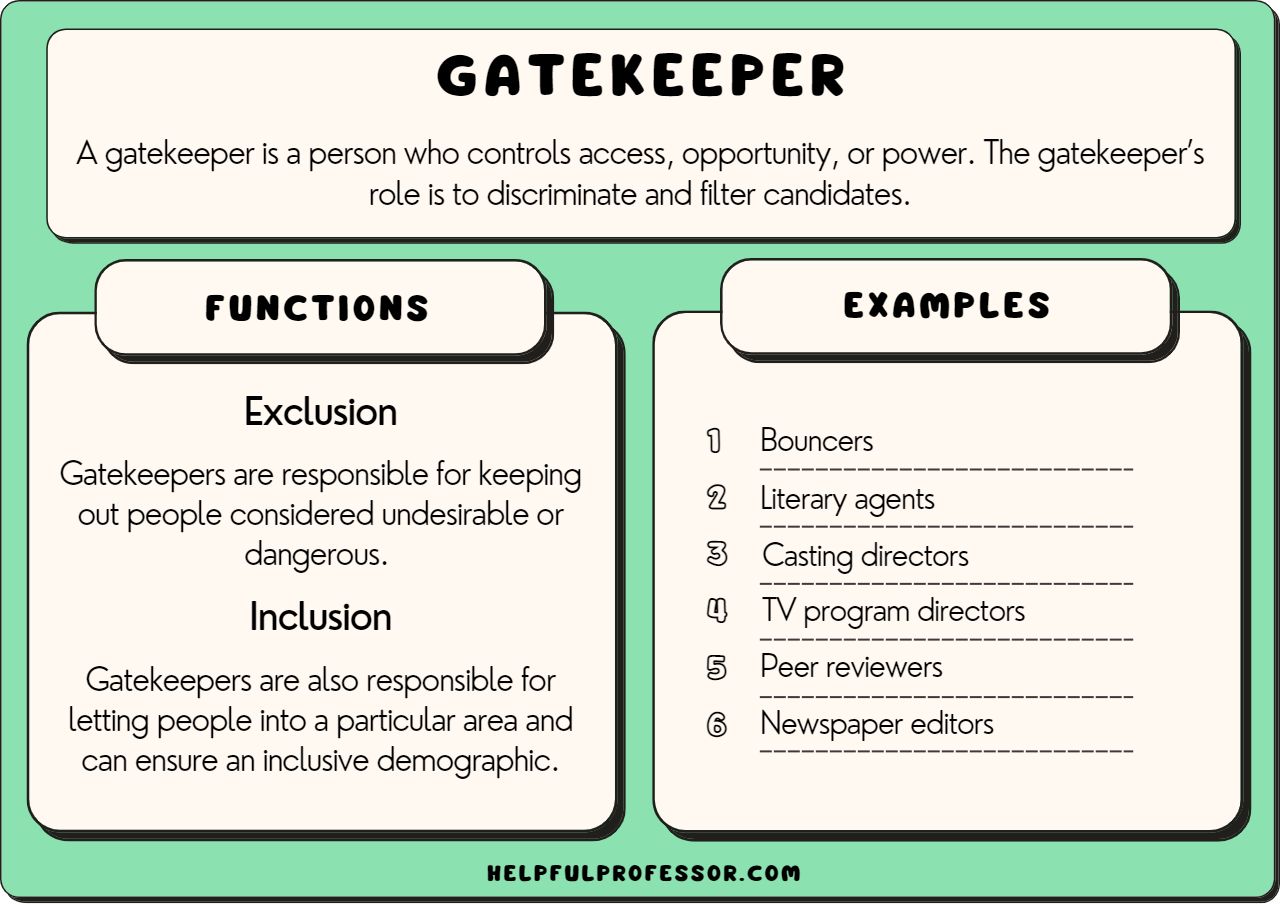 gatekeeper medical definition with examples