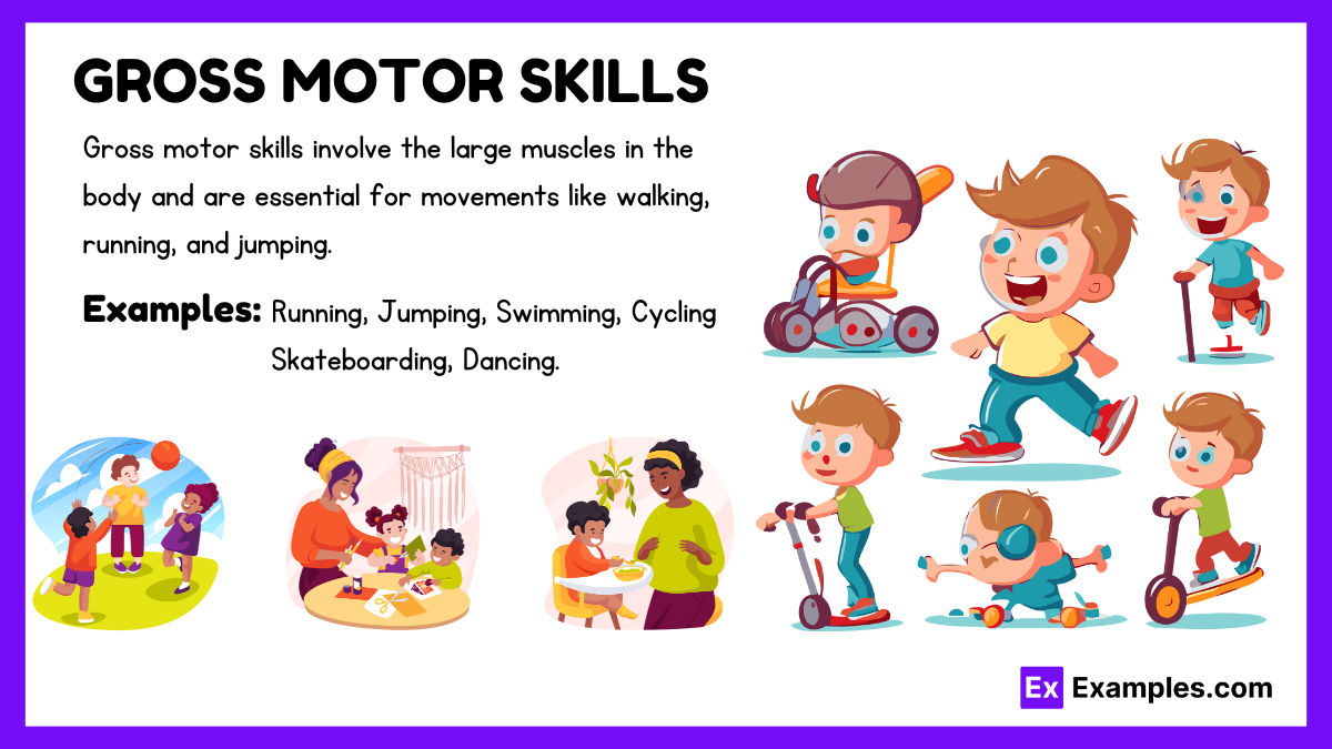 gross motor skills are defined by key examples and benefits