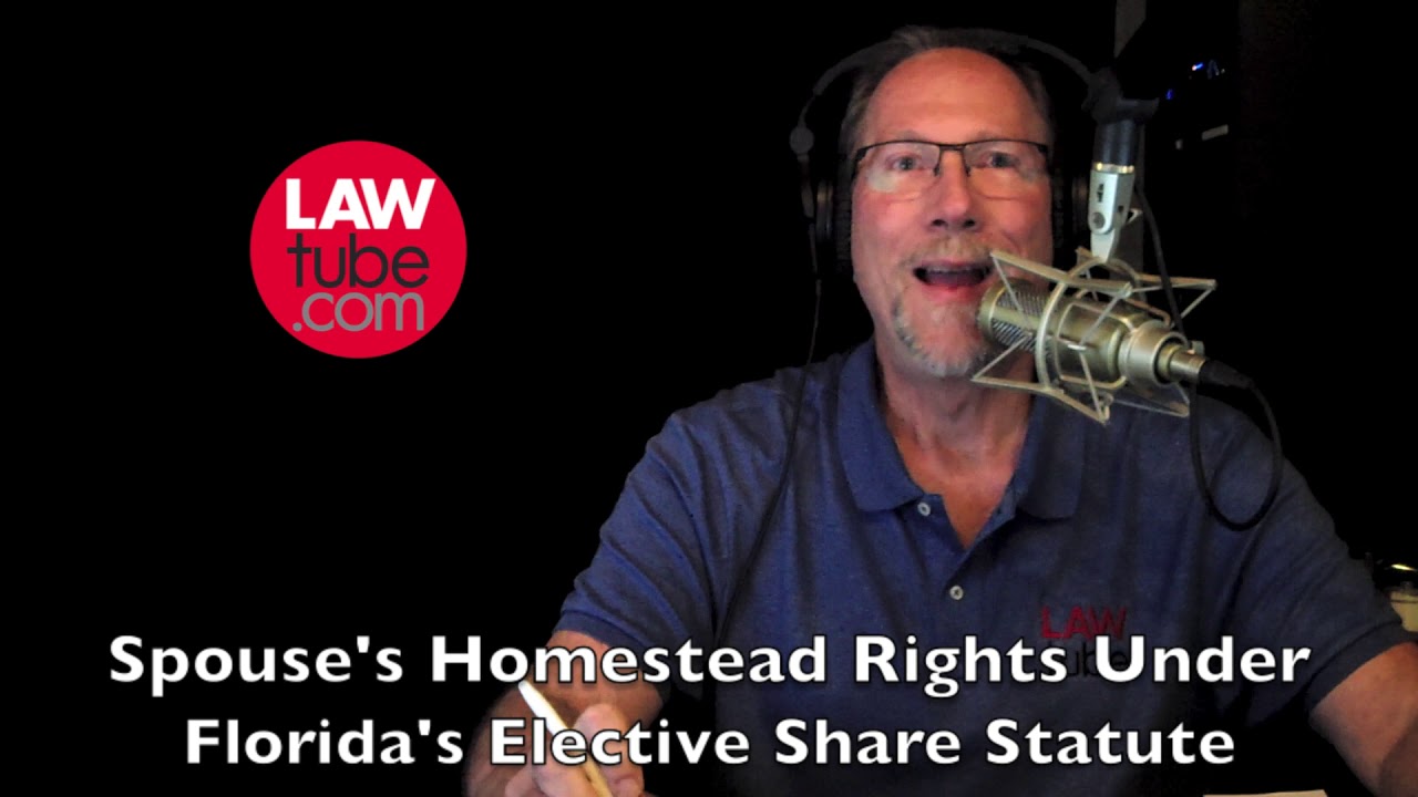 homestead dower curtesy and elective share explained