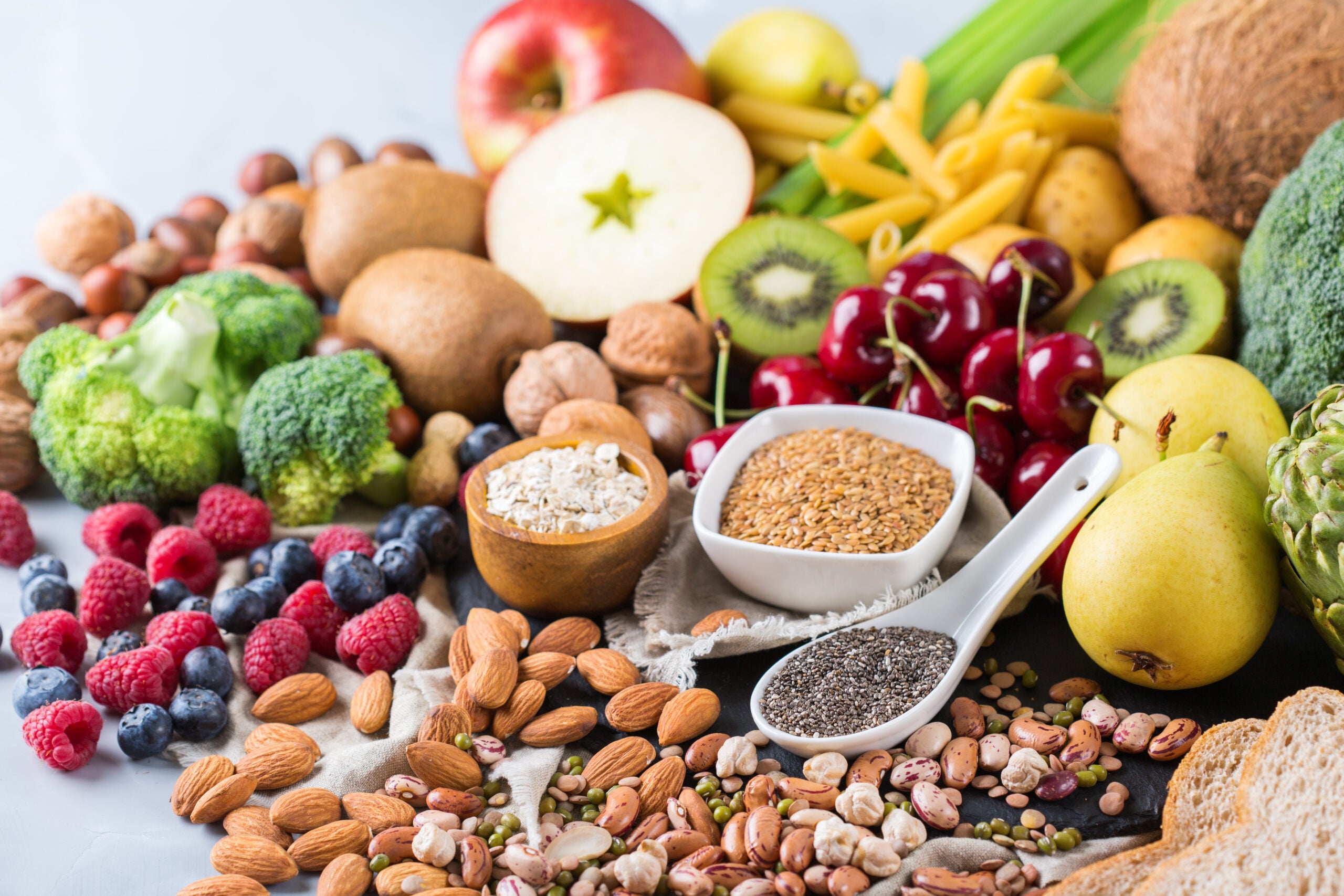 how carbohydrates also contain amounts of dietary fiber