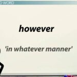 how to use however key examples and tips