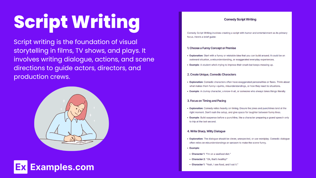 how to write a screenplay key techniques and examples