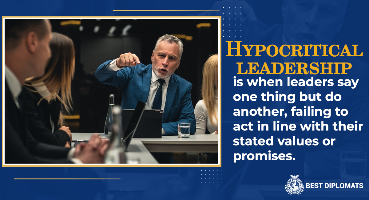hypocrite examples that erode trust and credibility