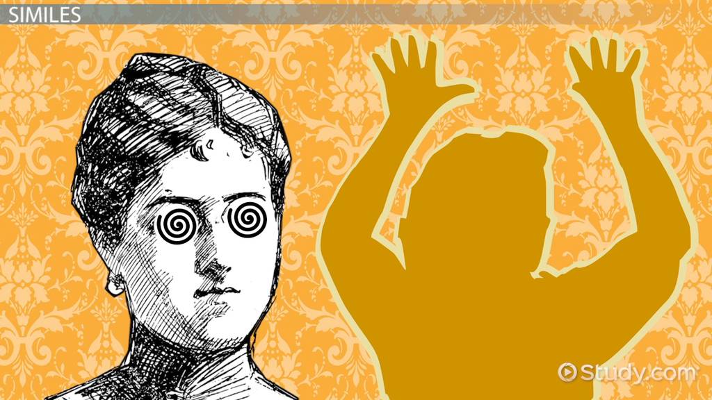 imagery in the yellow wallpaper key examples explained