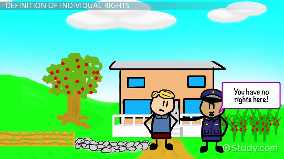 individual rights non examples in society