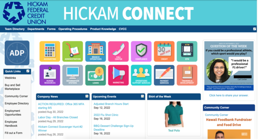 intranet examples to boost workplace communication and efficiency