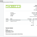 invoice template uk examples for your business needs