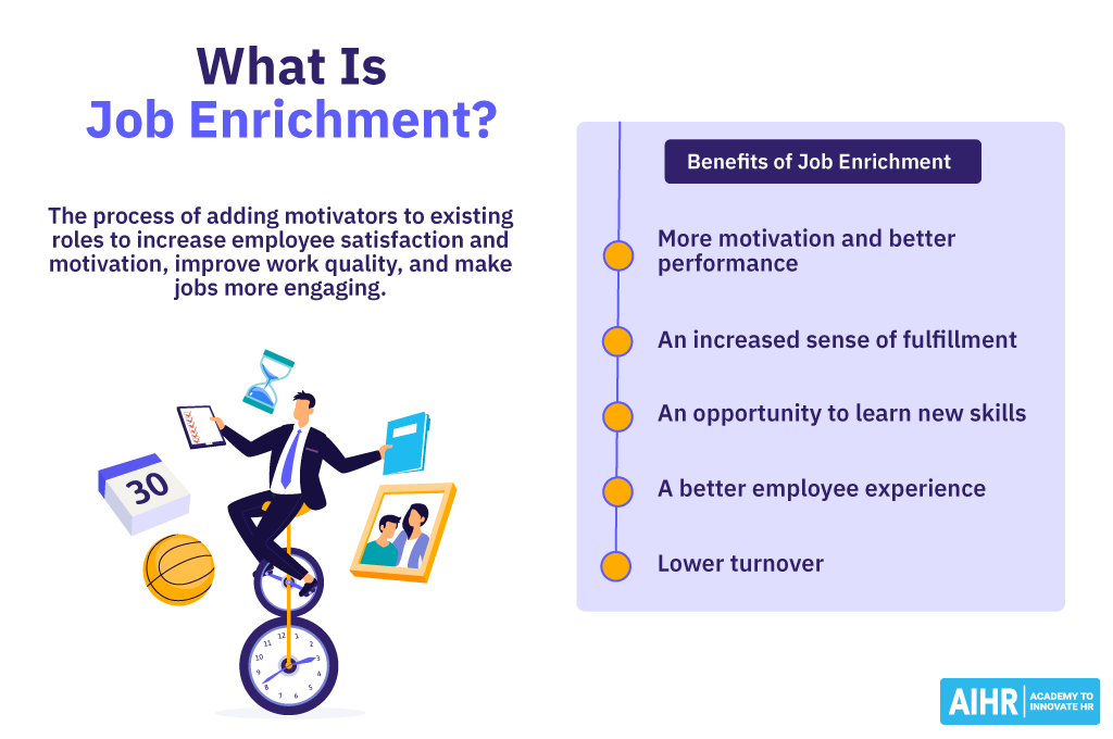 job enrichment examples to boost employee satisfaction