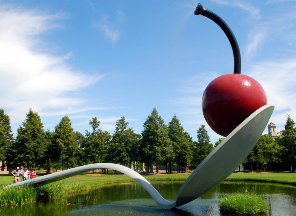 oldenburgs three dimensional twist in pop art sculpture
