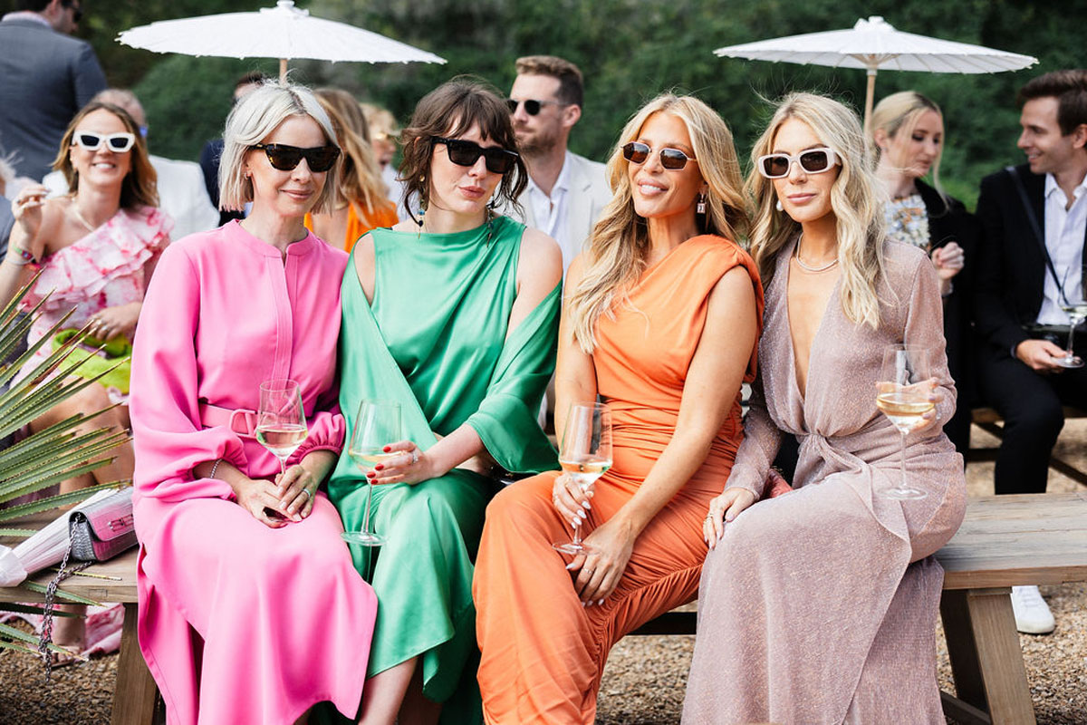 stylish examples for a black tie optional wedding