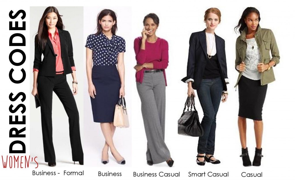stylish examples of business casual women attire
