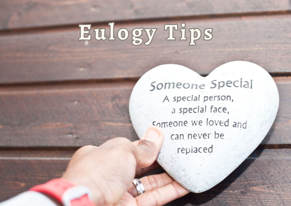 tips for how to write a eulogy with heart