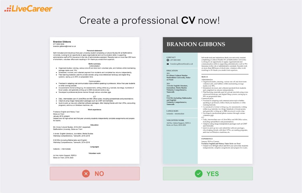 tips on how to make a resume with no experience