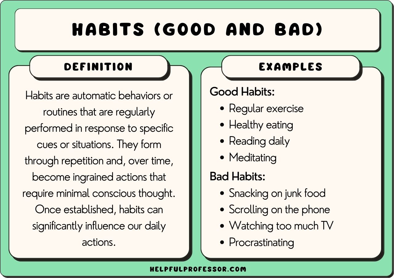 transform your life with effective daily habits examples