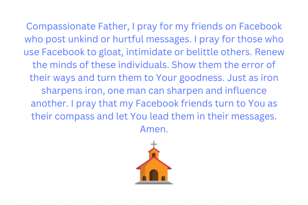 ways to ask for prayers on social media examples